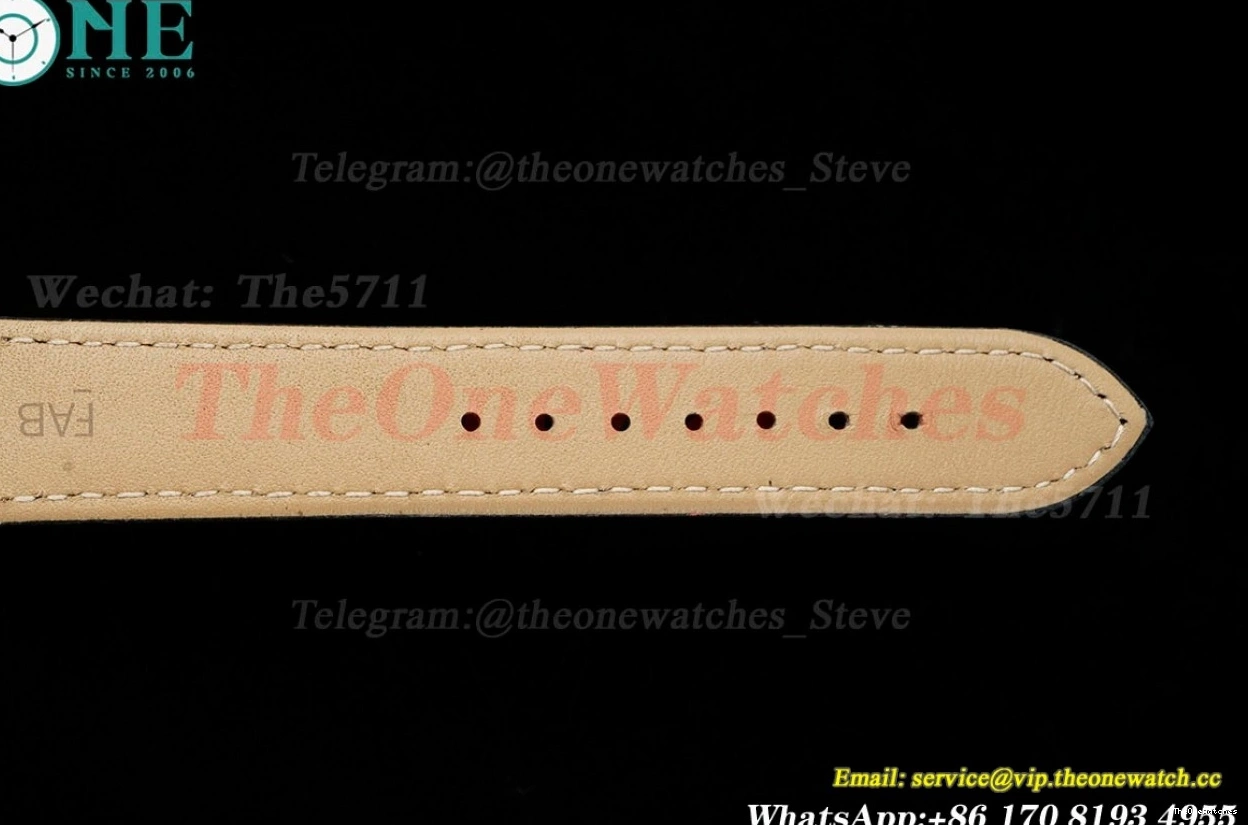 Santos RG Dumont LE Quartz AF Blk Dia Dial Silver 0228